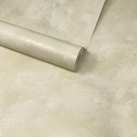 Pearlescent Ivory & Cream Shimmer Effect Feature Wallpaper FD21649